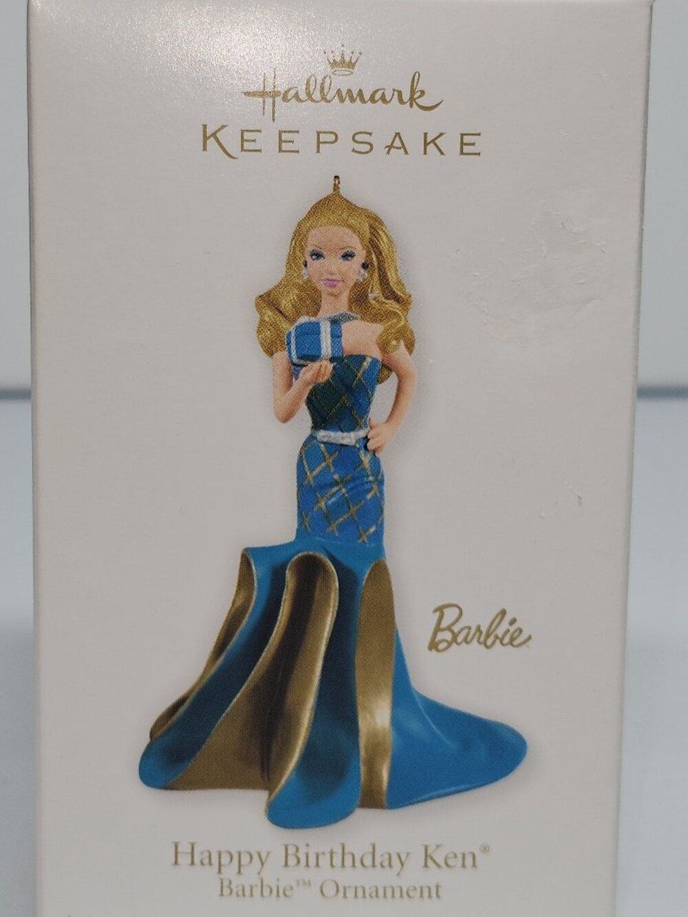 Hallmark Happy Birthday Ken Keepsake Christmas Ornament 2011